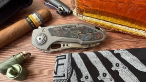 МИРНЫЙ ГЕРЦОГ. CKF PEACEDUKE  DVA складной нож