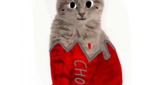 Арт и хуманизация котика для Лёни❤️🥳❤️🥳❤️❤️🥳❤️