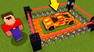 КАК ПРАВИЛЬНО ЗАЩИТИТЬ СВОЮ МАШИНУ В МАЙНКРАФТ