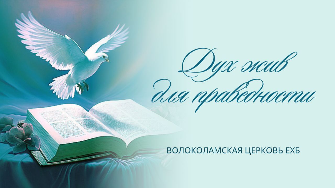 Дух жив для праведности. Проповедь Владимира Дорофеева