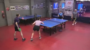 отбор Здобнов/Шомысова (974) - Хусаинов/Федосеева (894) 19.04 Парный турнир по настольному теннису