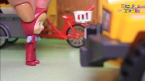 Видео для детей - Мультики для детей с игрушками Плеймобил Маша и Медведь