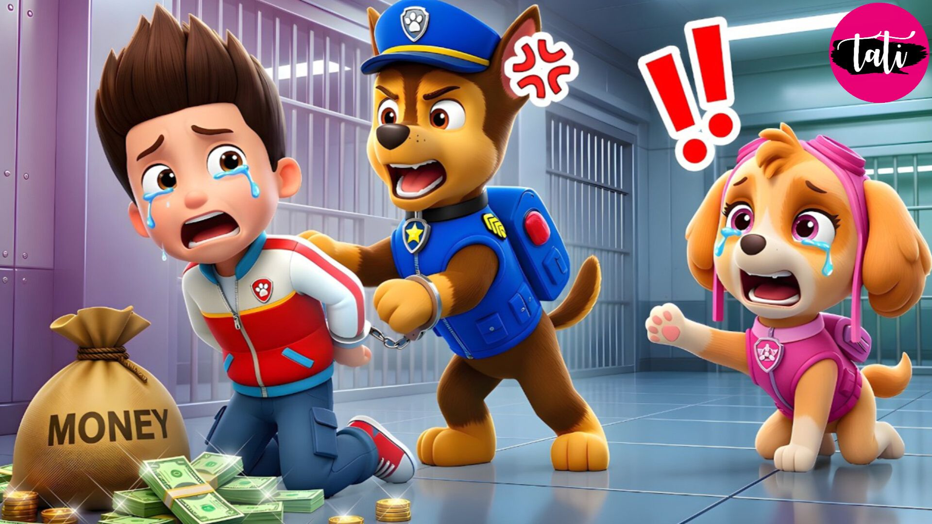 Щенячий патруль и Маршалл. Залипательное видео. Мультфильм для детей и малышей. Анимация 440