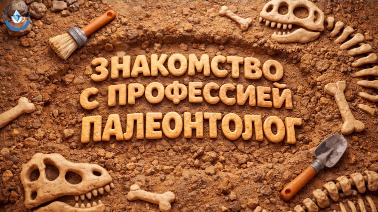 🦴 «Знакомство с профессией» — Выпуск №4: Палеонтолог 🦖🌍