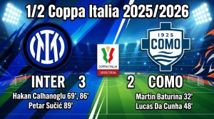 ГОЛЫ ИНТЕР - КОМО // 1/2 КУБКА ИТАЛИИ 25/26