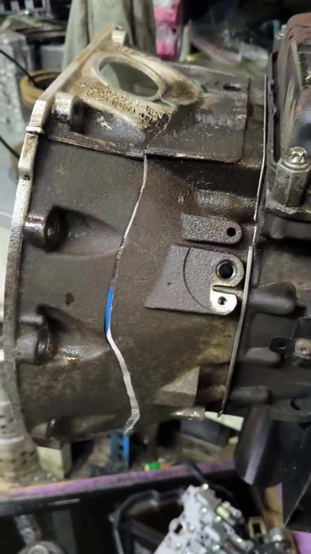 Трещина в АКПП – Или симптомы нужно описывать честно, как врачу. #shorts