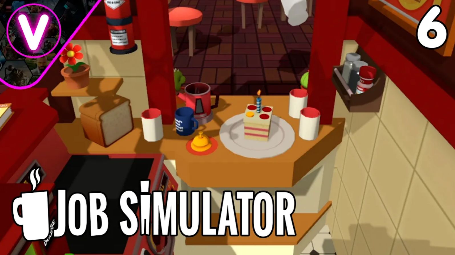 Я СТАЛ ЛУЧШИМ ШЕФ ПОВАРОМ В VR ➤ Job Simulator ➤ Часть: 6
