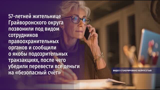 139,5 млн рублей отдали жители Белгородской области злоумышленникам за неделю