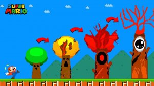 😱 [SPRUNKI ТРАНСФОРМАЦИЯ] МАРИО УБЕГАЕТ ОТ СЕКРЕТНЫХ ФАЗ 1–4 МИСТЕРА ДЕРЕВА!