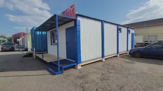 Модульный торговый павильон №43 (60м²)