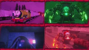 МУЛЬТИКИ ПРО ПАРОВОЗИКИ и Монстров: ПОЕЗД МУТАНТ против ДОБРОГО ПАРОВОЗИКА и ЧЕРНОГО МОНСТРА 🚂👹