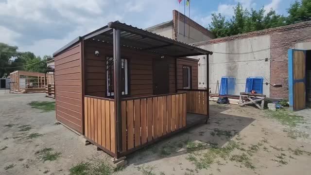 Бытовка дачная №65 (6х2,4х2,6м)