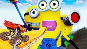 ТАЧКИ ПРОТИВ МИНЬОНОВ (МЕГА РАМПА) ТИРДАУН