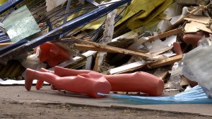 Снос ярмарки на улице Побратимов