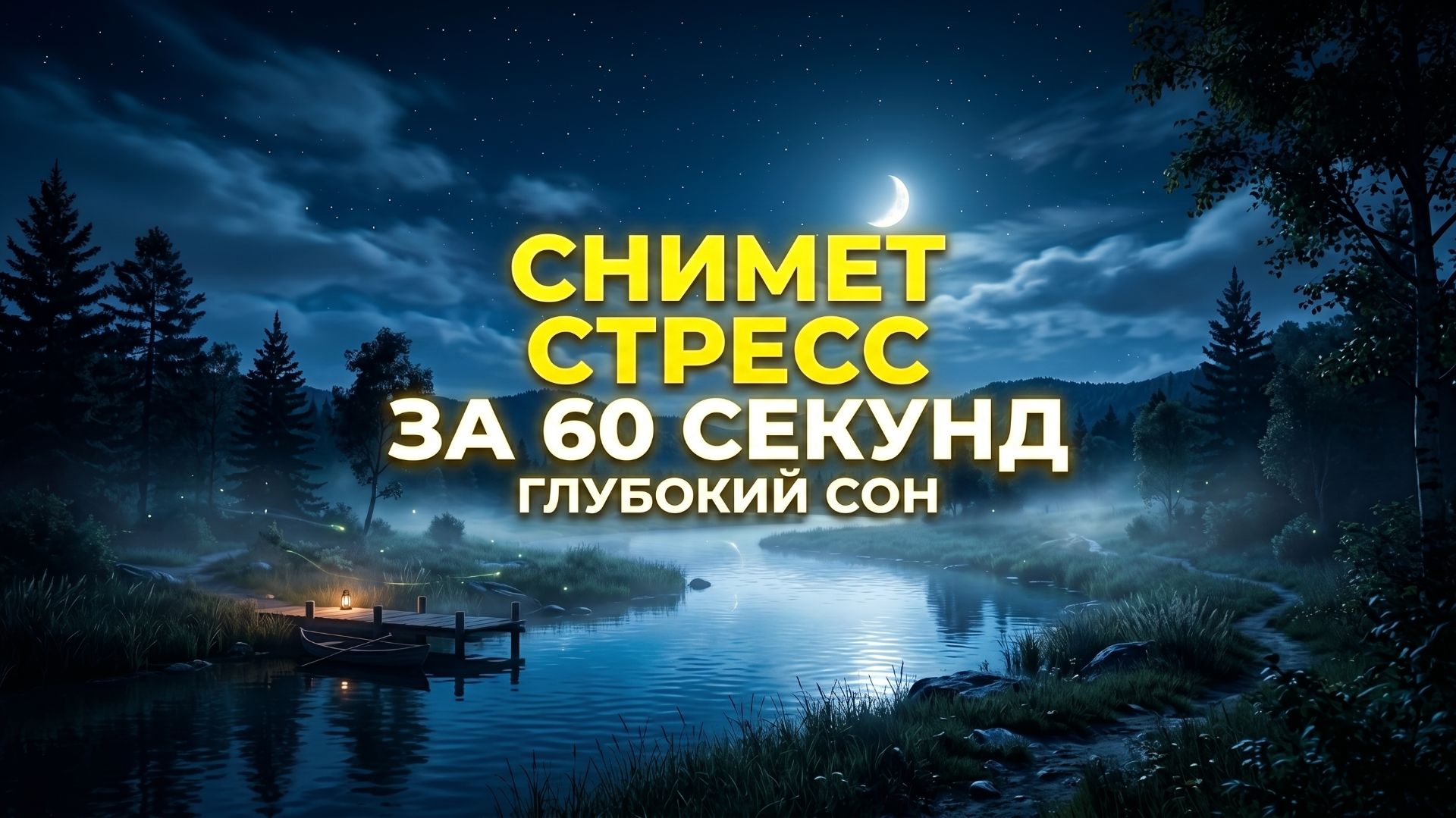 Глубокий сон и снятие тревоги за 10 минут 😴 Музыка для сна