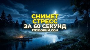 Глубокий сон и снятие тревоги за 10 минут 😴 Музыка для сна