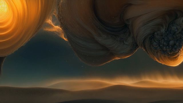 DUNE - ethereal ambient journey - calm meditative music with dreamscape visuals