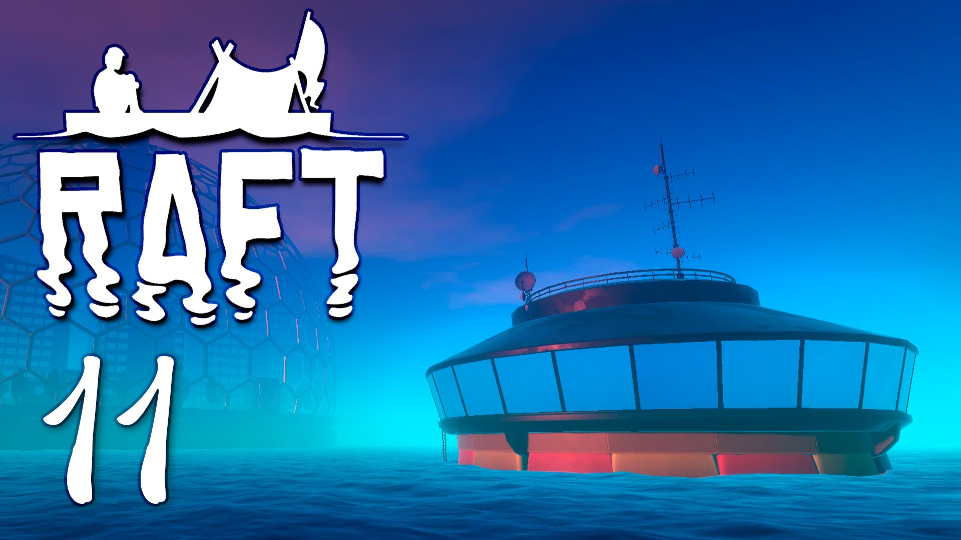 Оторвали верхушку у Тангароа | Raft 🏝️ 11 прохождение
