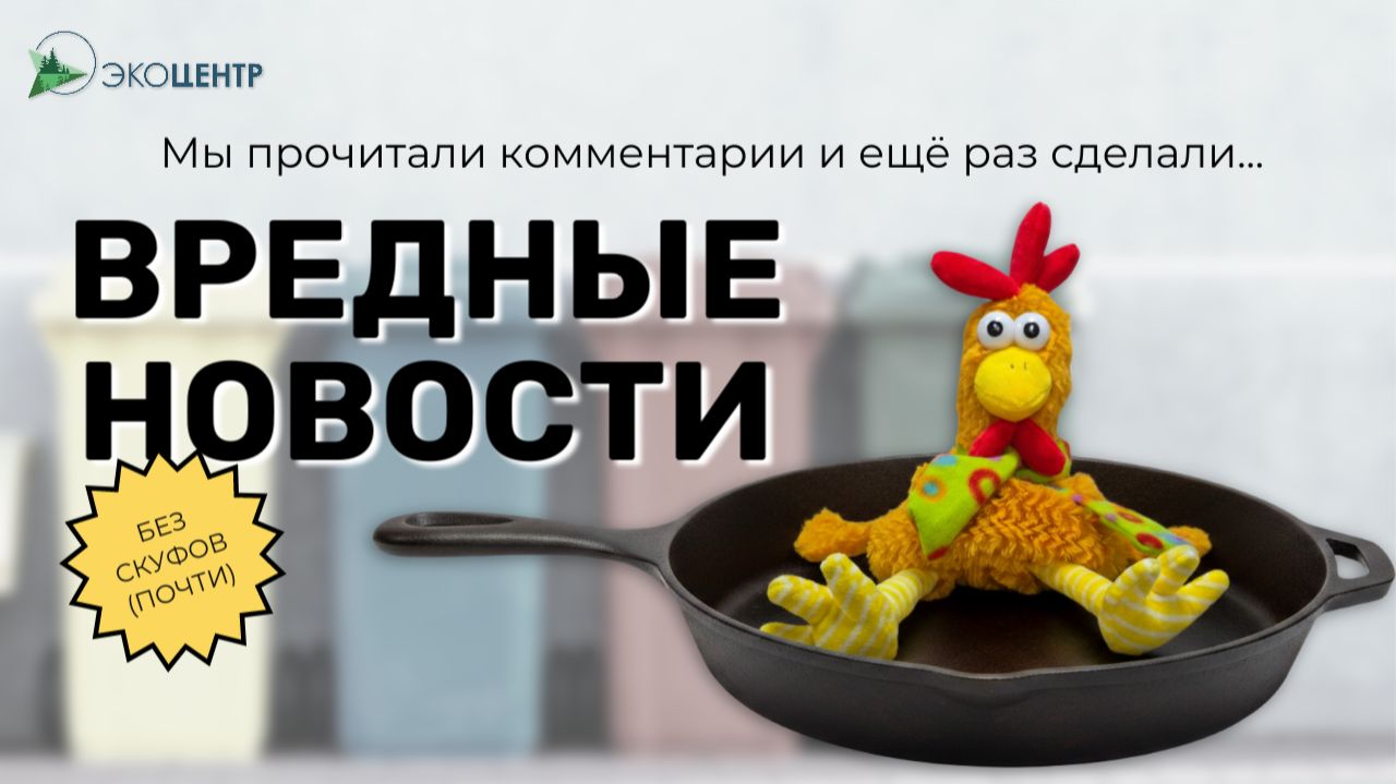 Курица, ЧУГУН и мусор: эконормы, которые никто не объяснил!  | Вредные новости