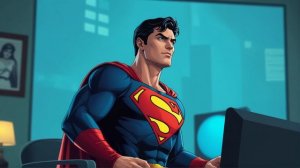 песенка прикол про Супермена