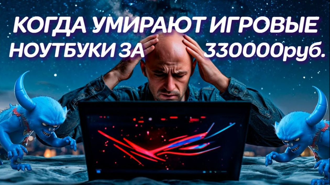 Когда умирают новые игровые монстры. Asus Rog Strix G18 G814JZ за 330000руб и ремонт этого ноутбука.