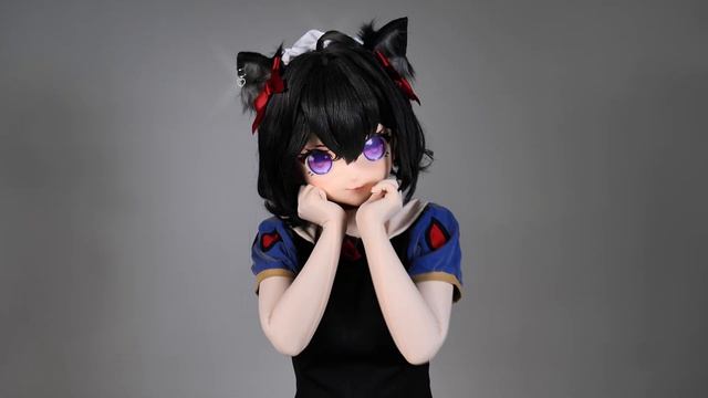 Wave Hello To You ฅ^•ﻌ•^ฅ   #cosplay #kigurumi #blackcat