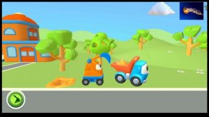 Грузовичок Лёва .  Мультики для детей про машинки . Эксковатор КАБУ .