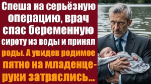 Жизненные рассказы. Истории про жизнь. Спеша на серьёзную операцию, врач спас беременную сироту из..