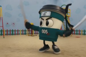 Мультики для детей, Брейнроты в игре в кальмара   для всех фанатов любимого мультика