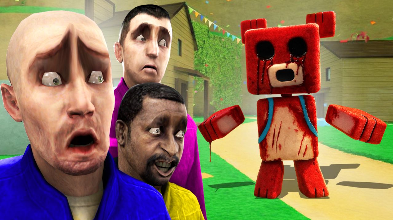 ТАЙНА СУПЕР БЕАР АДВЕНЧЕР! СТРАШНЫЙ МЕДВЕДЬ ОХОТИТСЯ НА НАС! ! УГАР И БЕЗУМИЕ В Garry`s Mod