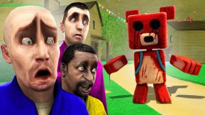 ТАЙНА СУПЕР БЕАР АДВЕНЧЕР! СТРАШНЫЙ МЕДВЕДЬ ОХОТИТСЯ НА НАС! ! УГАР И БЕЗУМИЕ В Garry`s Mod