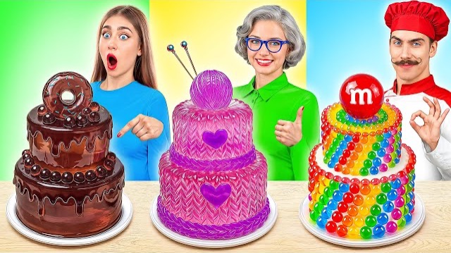 Кулинарный челлендж «Я против бабушки» | Потрясающий кулинарный вызов