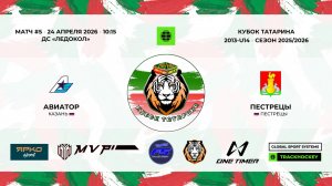 КУБОК ТАТАРИНА 23-25 апреля матч 5 «Авиатор» г. Казань - «Пестрецы» с. Пестрецы