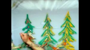 Colored sand art painting | Цветное песочное шоу "Sand-Show" studio