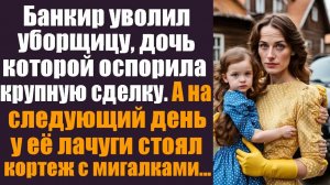 Семейные истории. Аудиокнига слушать. Банкир уволил уборщицу, дочь которой оспорила крупную сделку