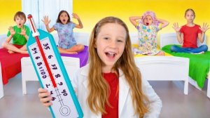 Настя о вреде употребления сладостей 🍬🍫🍭