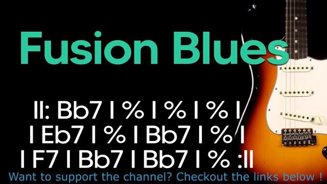 Минусовка для гитары Роббена Форда Style Fusion Blues в тональности Bb 116 bpm