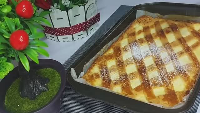 Аромат на весь дом! Самый Вкусный, Ароматный, Нежный Творожный Пирог😋