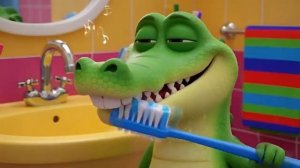 Песенка про блестящую зубную щётку. Мультфильм для детей 2026