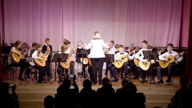 09 - С. Бедушко, "Лесная сказка", исп. орк. гитаристов, преп. Афонина Е.В.