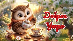 Доброе утро. Проснись пораньше чтобы пробежаться по росе.