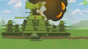 Fight with Leviathan - Cartoons about tanks