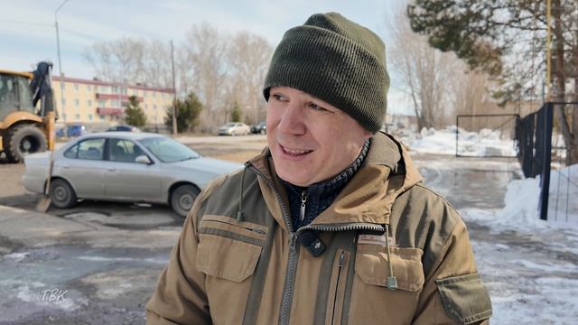 В микрорайоне Пески усиливают защиту от паводка