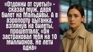 Истории из жизни / Жизненные истории / Слушать «Отдохни от суеты!» — сказал муж, даря билет на Маль
