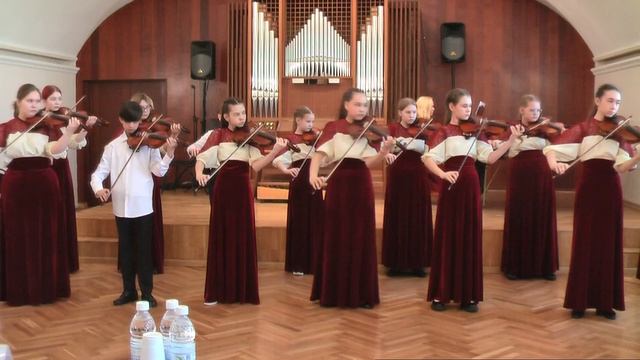 «Романс» Юрия Бирюкова. Ансамбль скрипачей «Гармонии» — Лауреат 1 степени конкурса «Дебют 2023» 🎻🏆