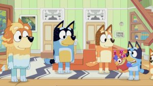 Блуи. Вluey. Веселая семейка собачек и щенков , старая карта сокровищ. Для детей. ч 3