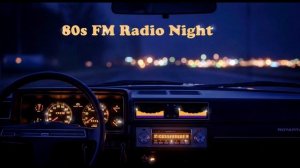 80s Night Drive Love Songs Compilation 🌙 Nostalgic Synthpop & Cassette Tape Mix, Late Night Radio