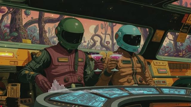 Neon Space Punk Party   Electro Funk Synthwave French House Cosmic Dancefloor Mix-1080p30