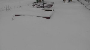 Неожиданно много снега 21.04.2026 год