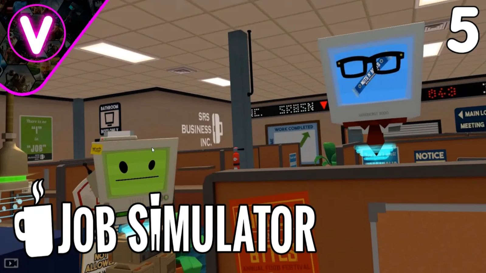МЕНЯ НЕ ЦЕНЯТ В VR ОФИСЕ ➤ Job Simulator ➤ Часть: 5